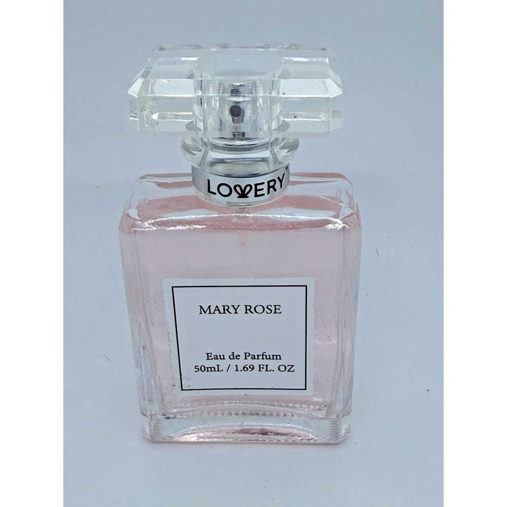 Lovery Mary Rose Eau de Parfum 1.69 Floz Top Notes of Grapefruit Pear Raspberry